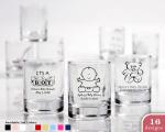 personalized shot glass votive holder with over 40 design choices